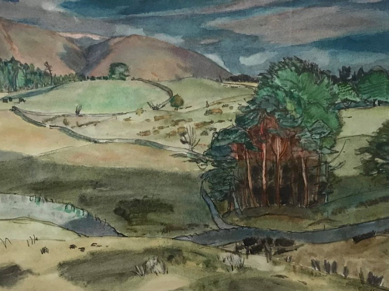 Sir William Gillies, Rural Landscape