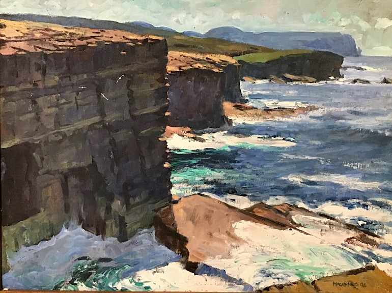 Ian MacInnes, Yesnaby, Visibility Good, Orkney Seascape